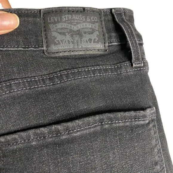 Levi's Women's Black High Rise Skinny Denim Jeans