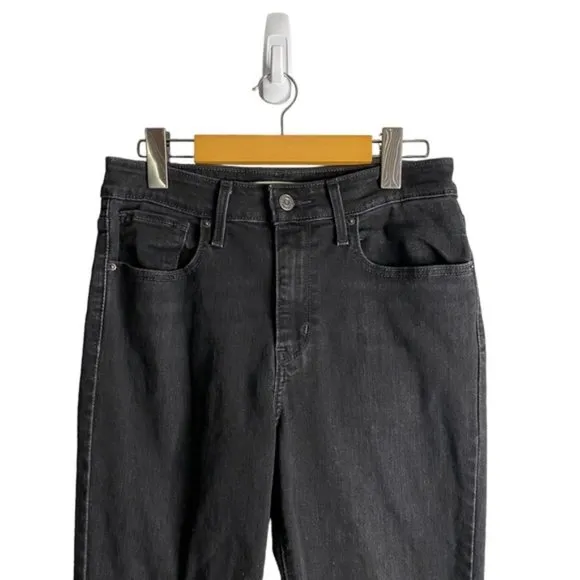 Levi's Women's Black High Rise Skinny Denim Jeans