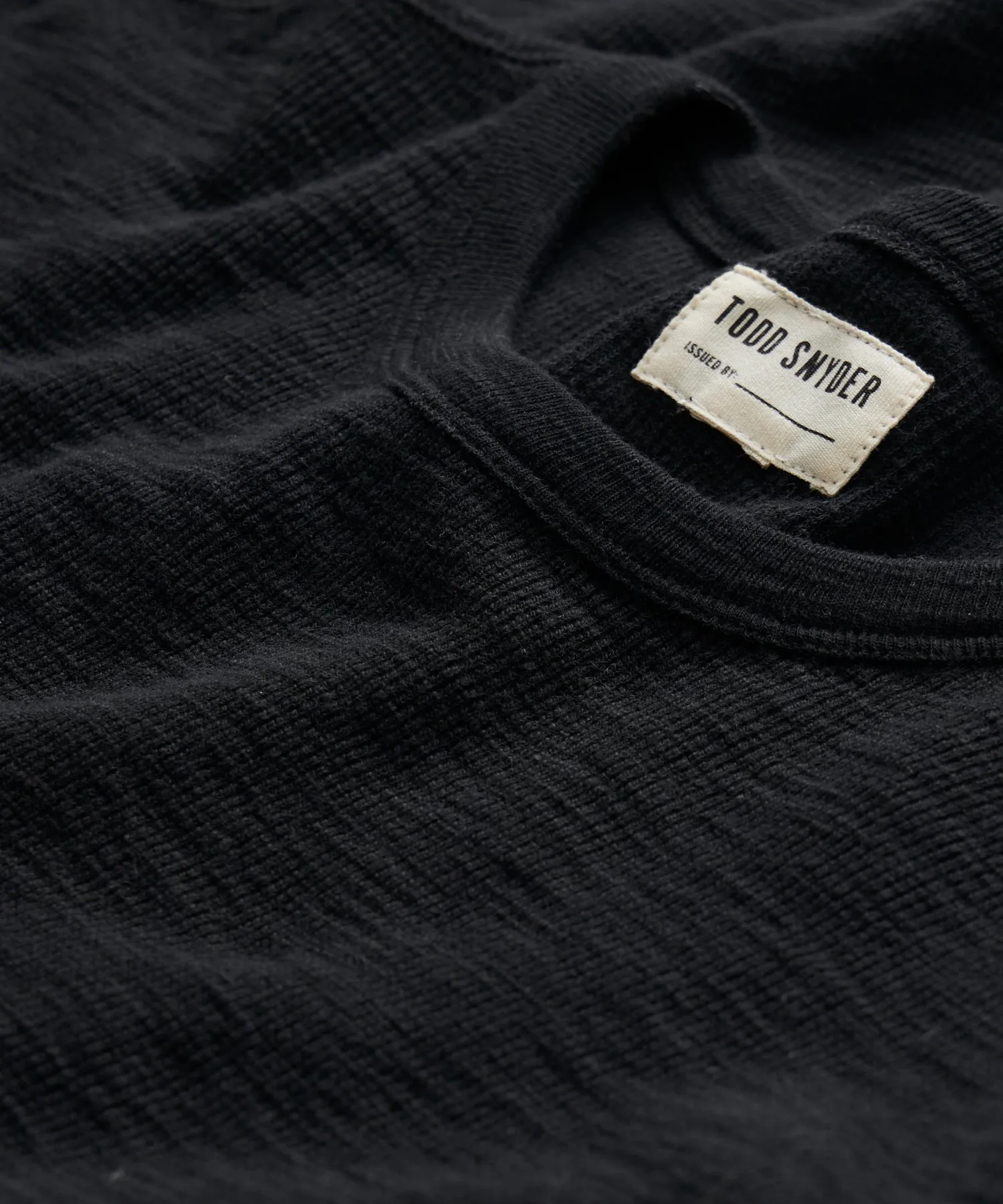 Lightweight Mini Waffle Tee