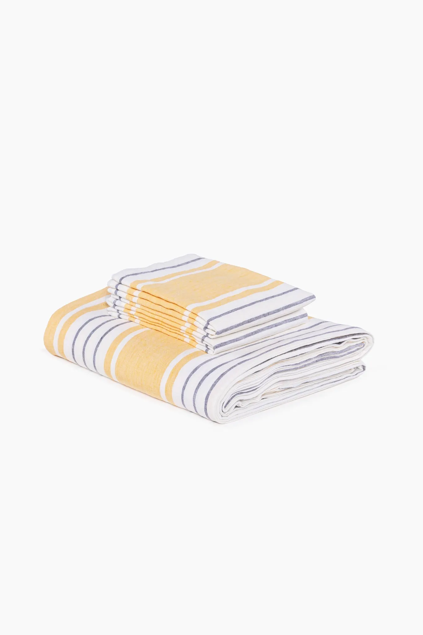Linen Zen Bedsheet-Yellow