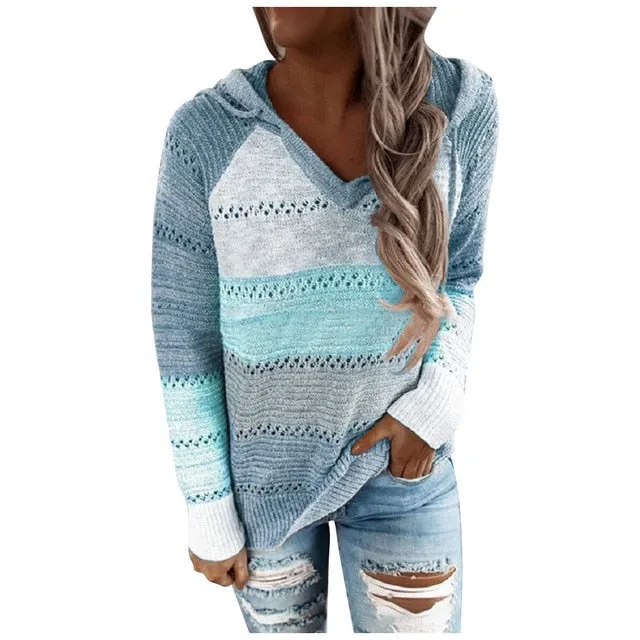 Long Sleeves Hooded Sweater