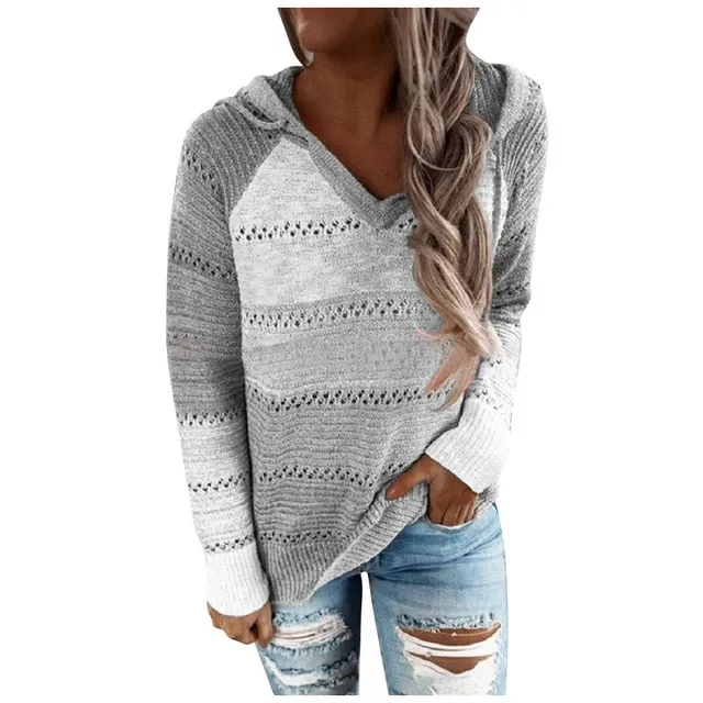 Long Sleeves Hooded Sweater