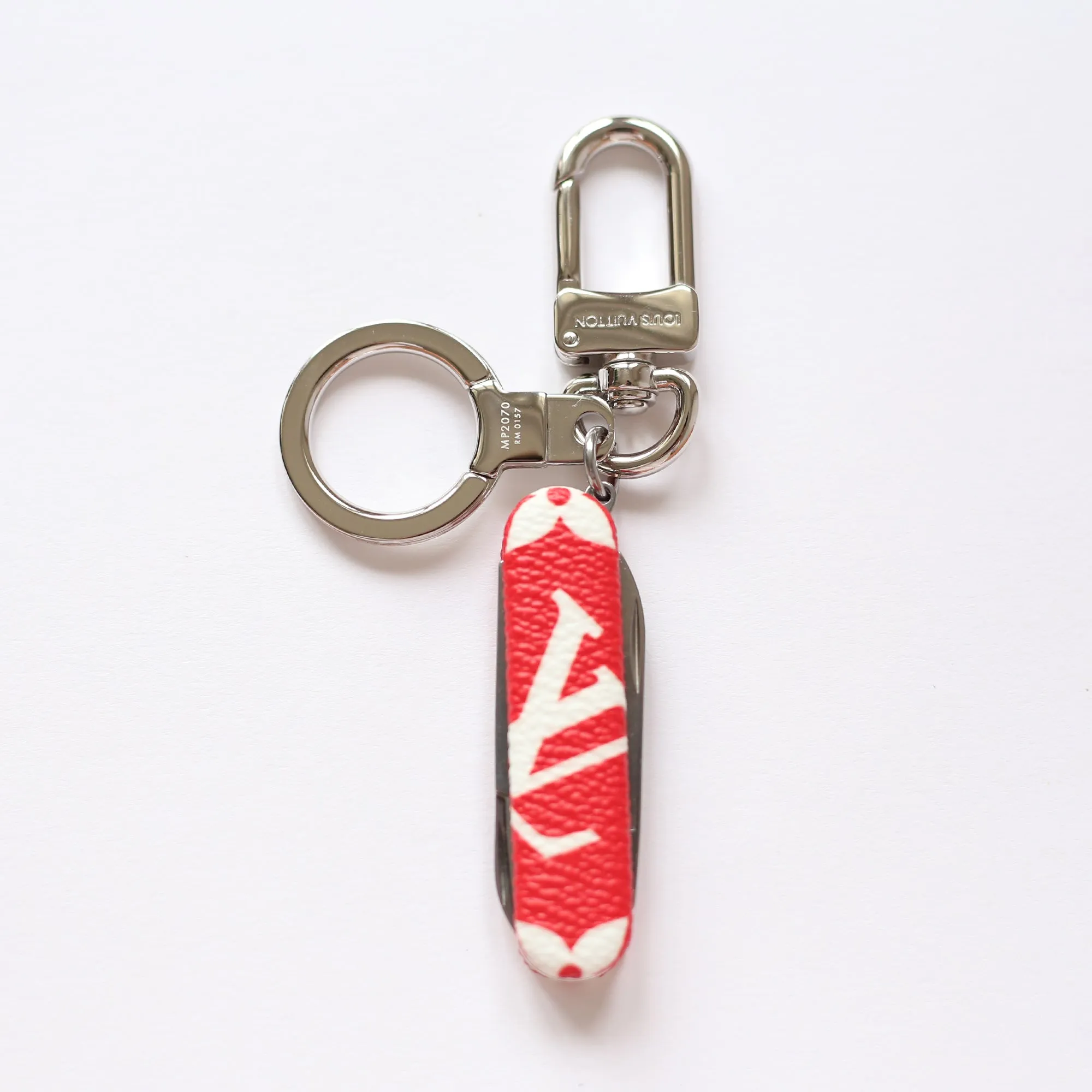 Louis Vuitton | Supreme Pocket Knife Charm | Red