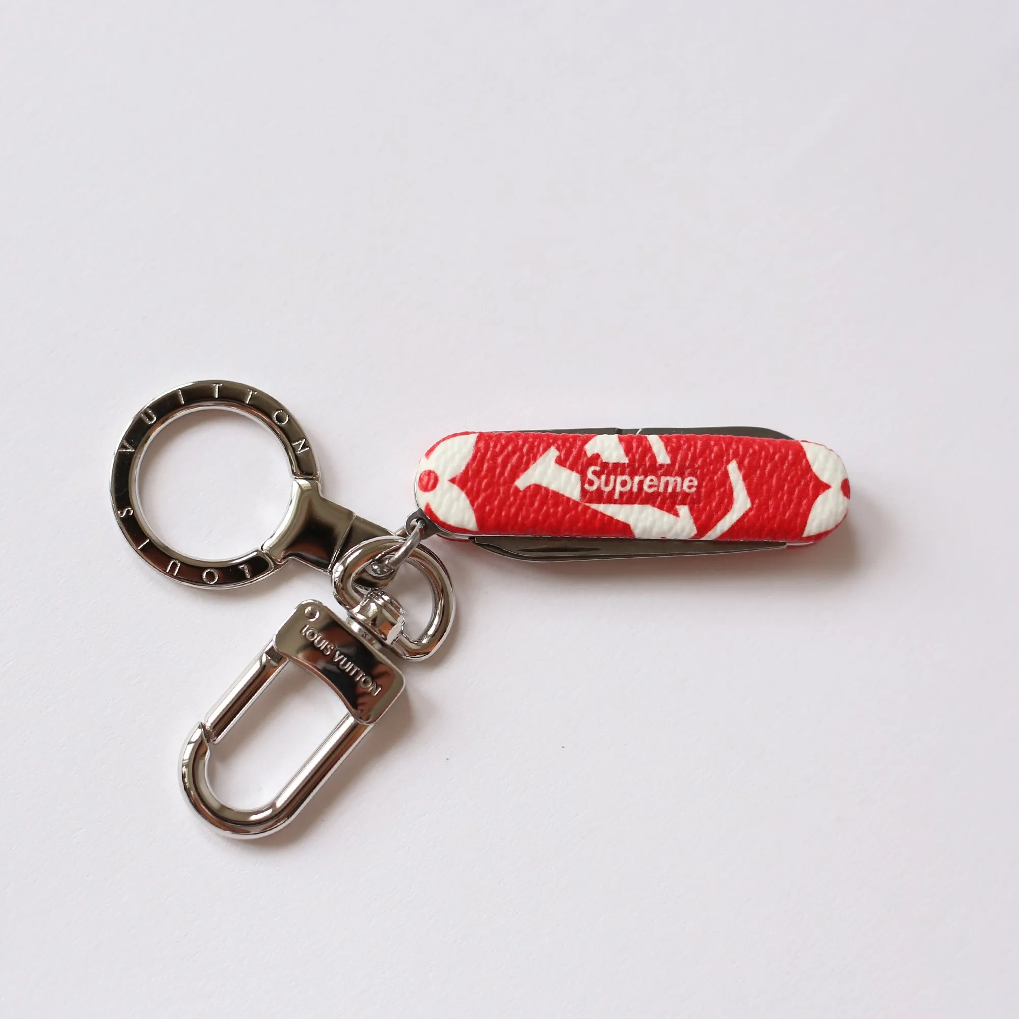Louis Vuitton | Supreme Pocket Knife Charm | Red