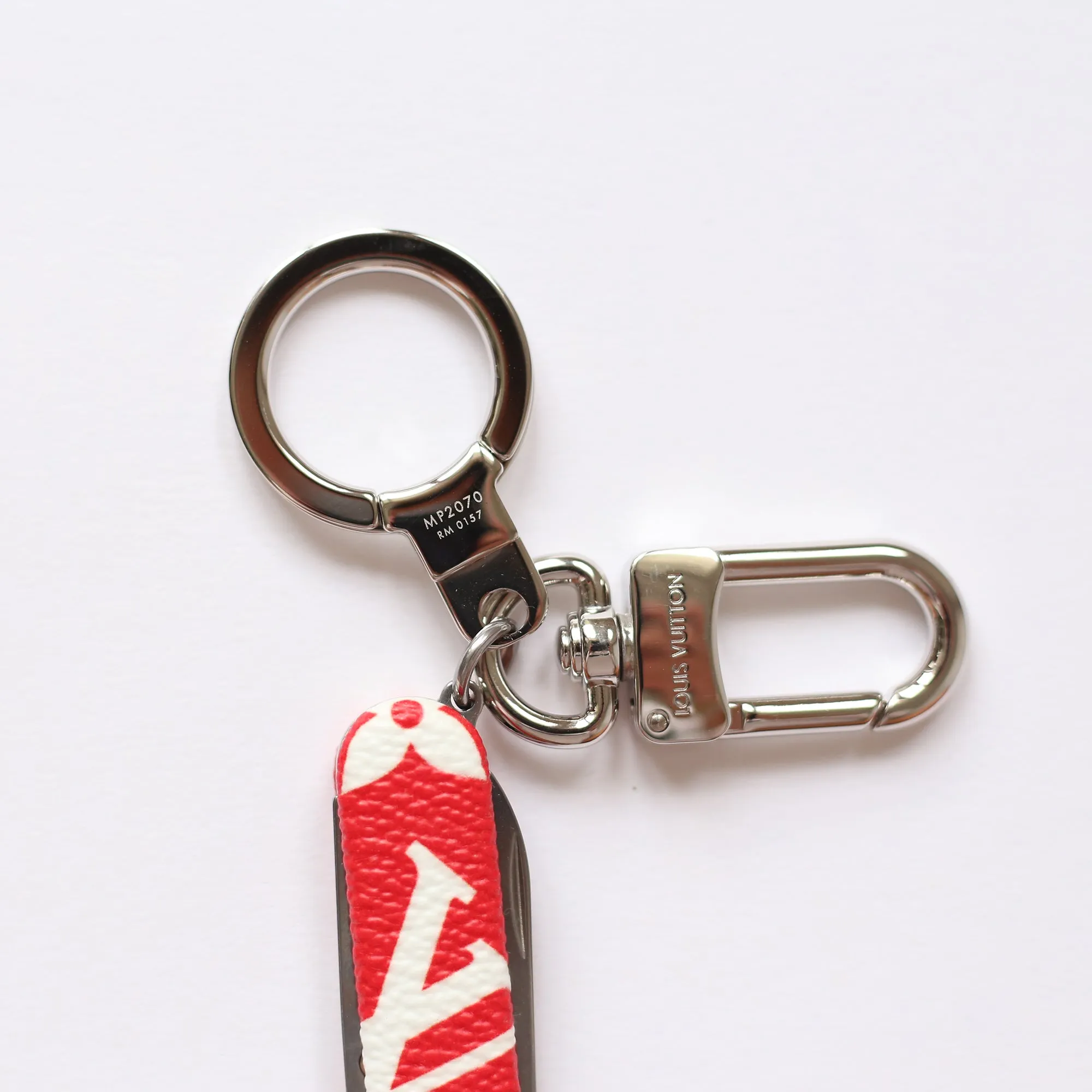 Louis Vuitton | Supreme Pocket Knife Charm | Red