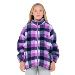 Low Tides Zip Through Sherpa Fleece - Kids