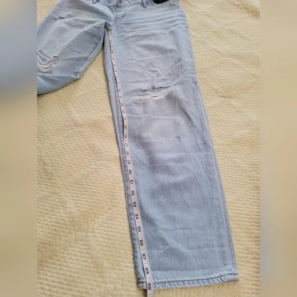 Madewell The Maternity Slouchy Boyfriend Distressed Jeans Size 27