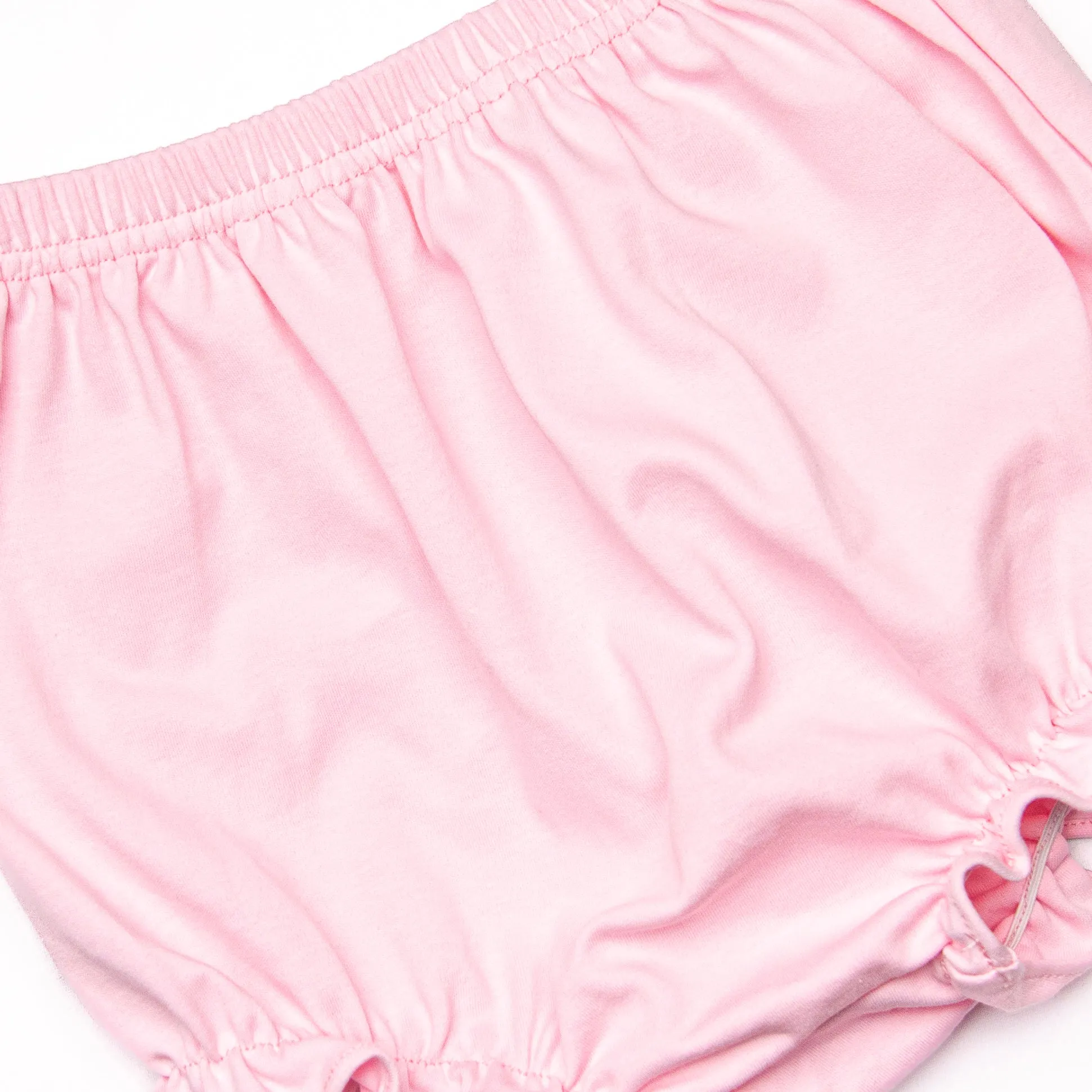 Marcella Pima Diaper Set, Blue Stripe