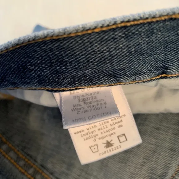 McGuire Mrs Robinson Light Wash Boyfriend Jeans Womens 25