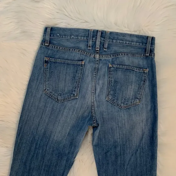 McGuire Mrs Robinson Light Wash Boyfriend Jeans Womens 25