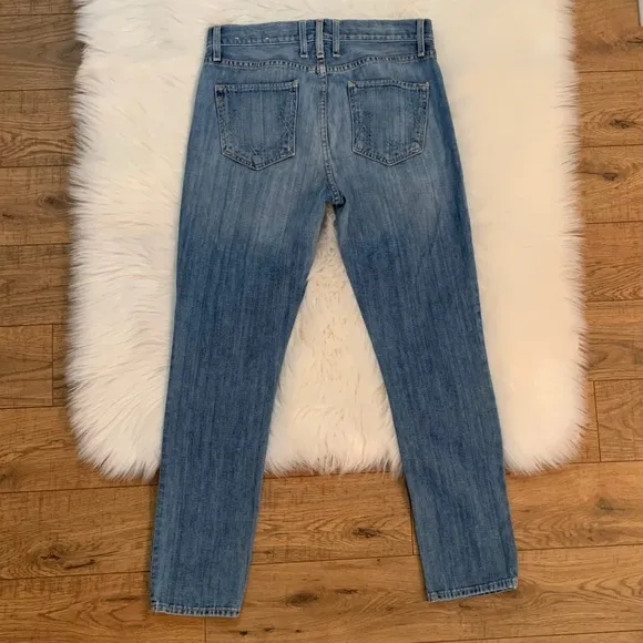 McGuire Mrs Robinson Light Wash Boyfriend Jeans Womens 25