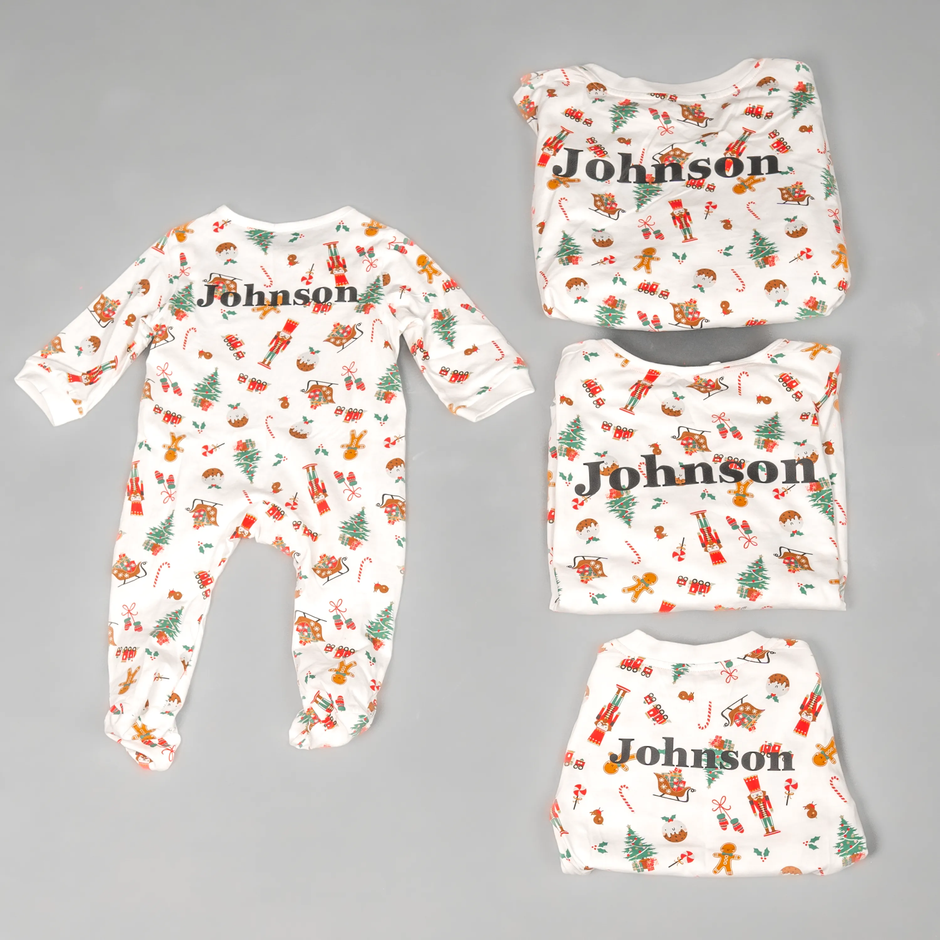 Mens family christmas themed pyjamas