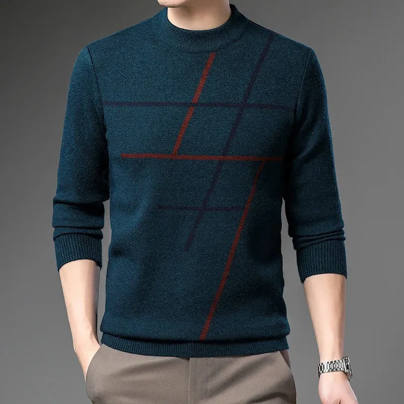 Men's Sweater Striped winter Sweaters