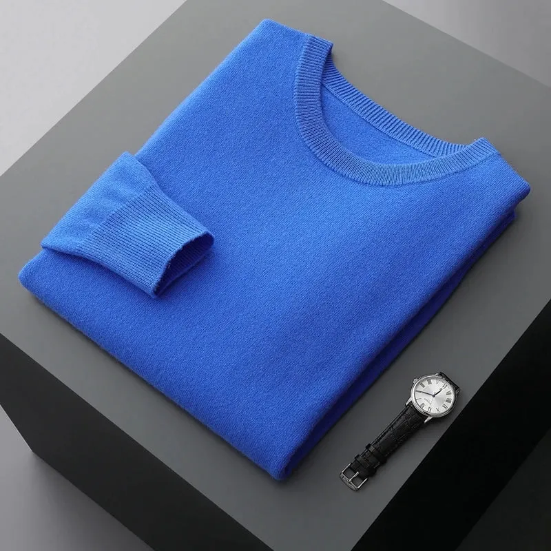 Men's Thick Merino Wool Sweater