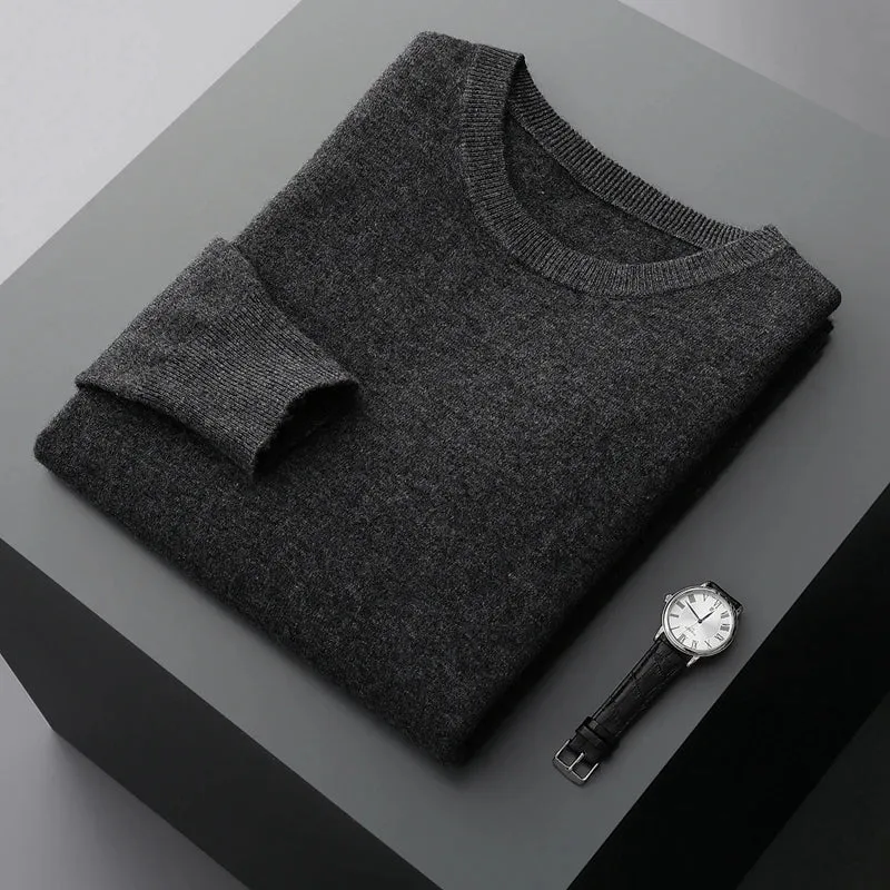 Men's Thick Merino Wool Sweater