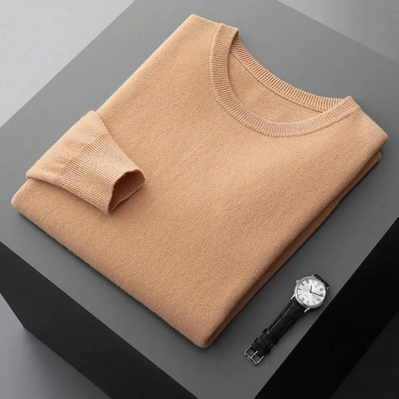 Men's Thick Merino Wool Sweater