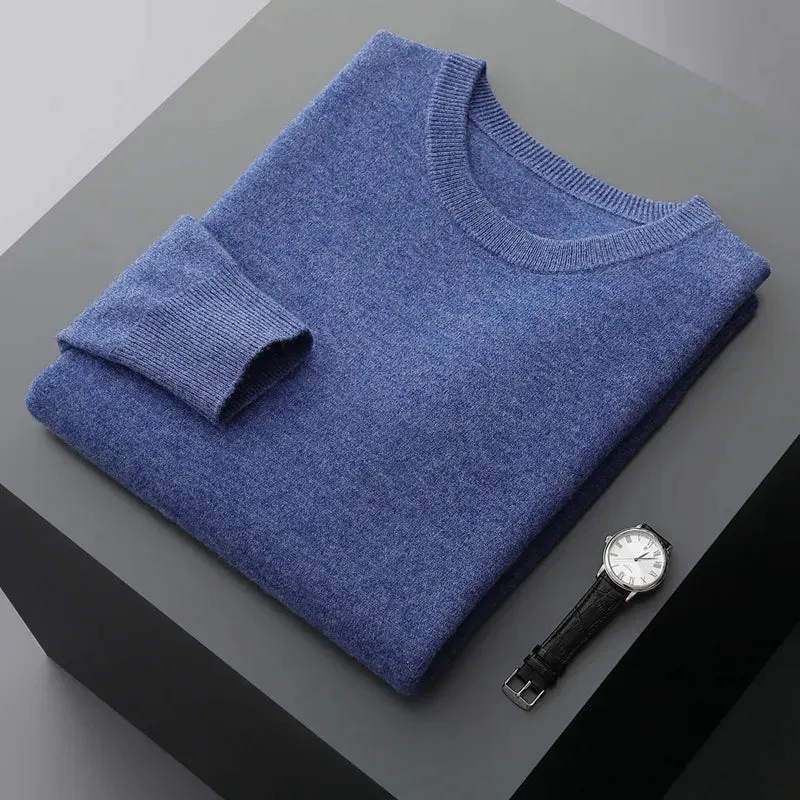 Men's Thick Merino Wool Sweater