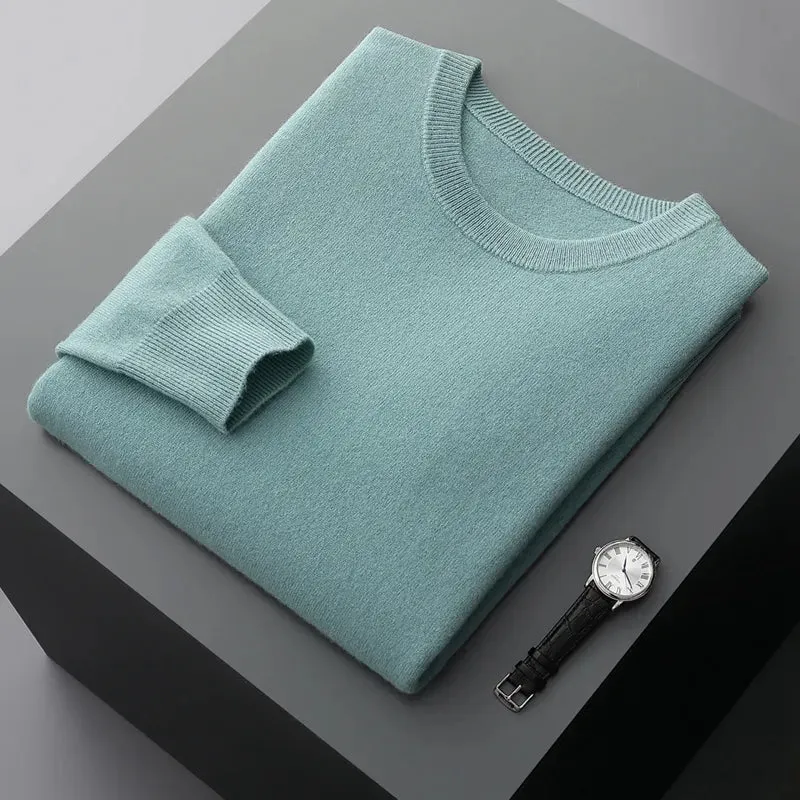 Men's Thick Merino Wool Sweater