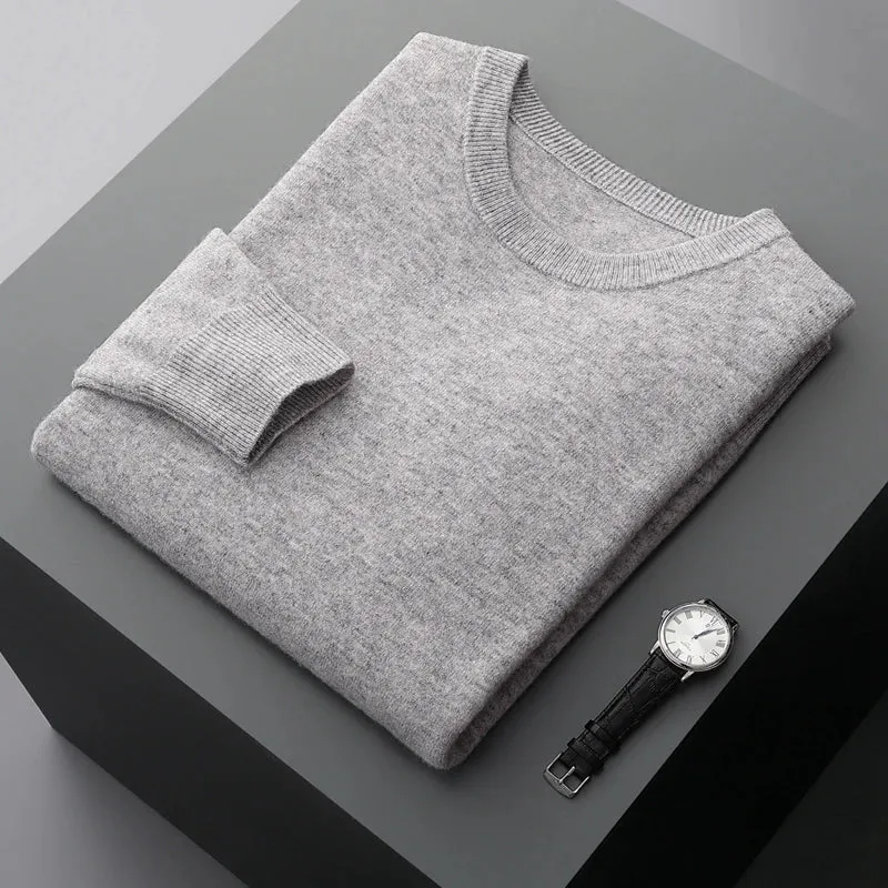 Men's Thick Merino Wool Sweater