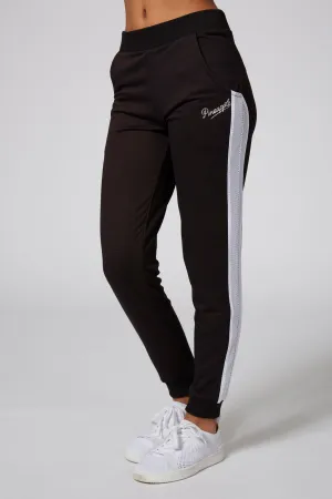 Mesh Stripe Track Pants