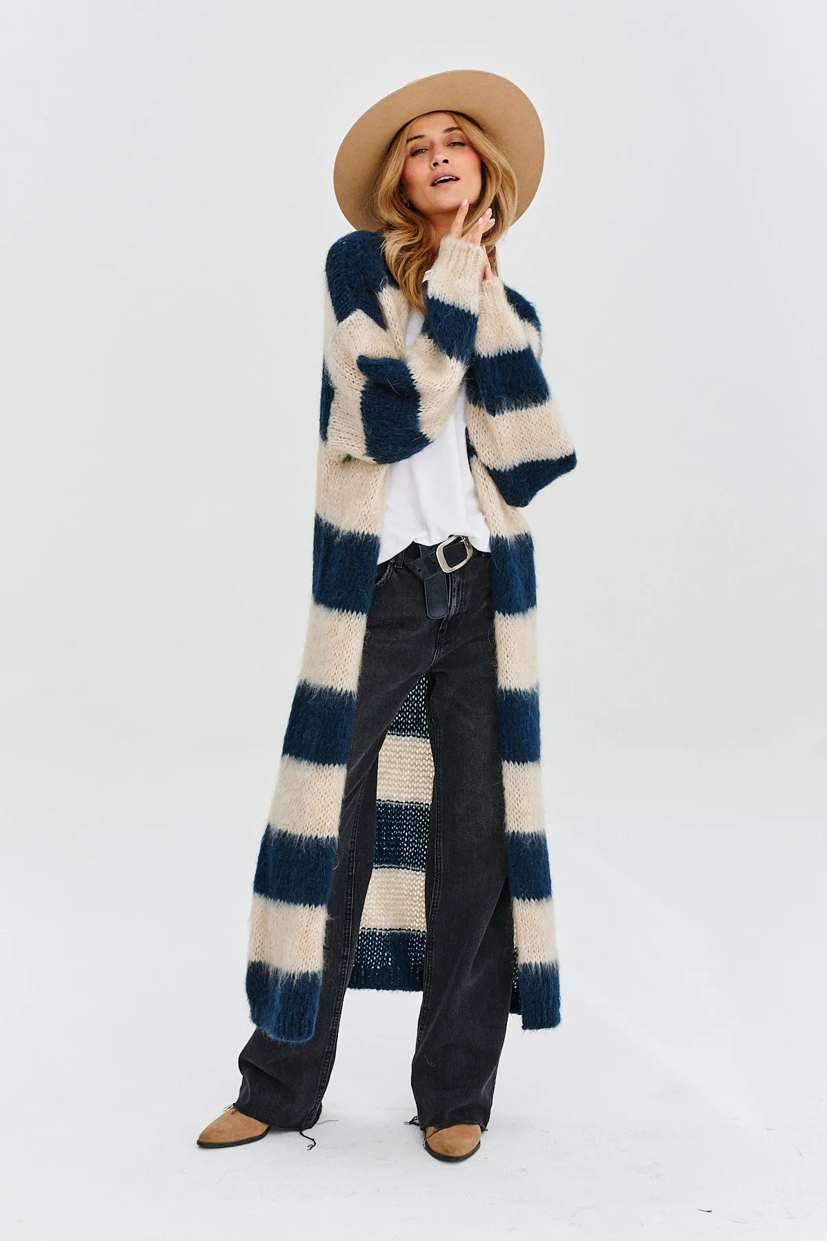 Milky Way long cardigan