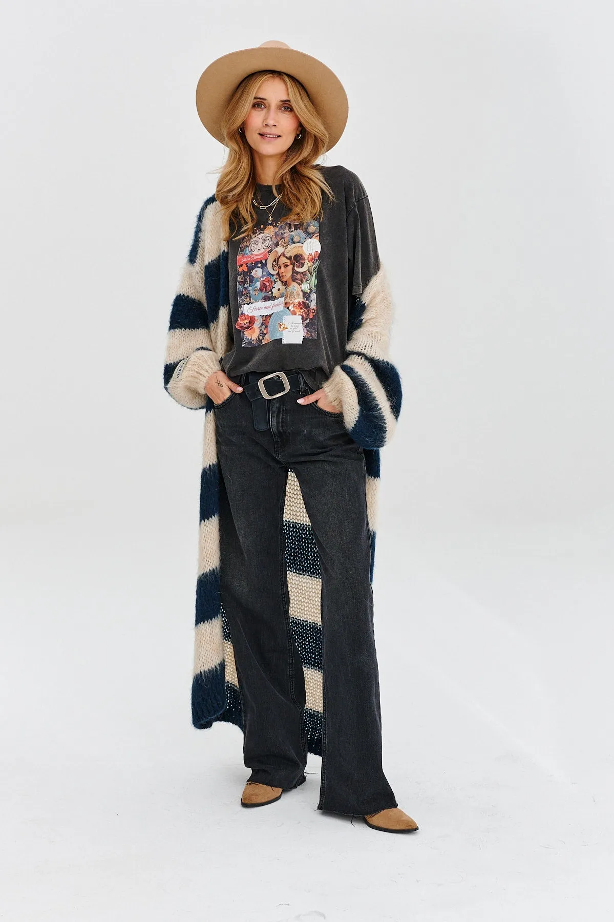 Milky Way long cardigan