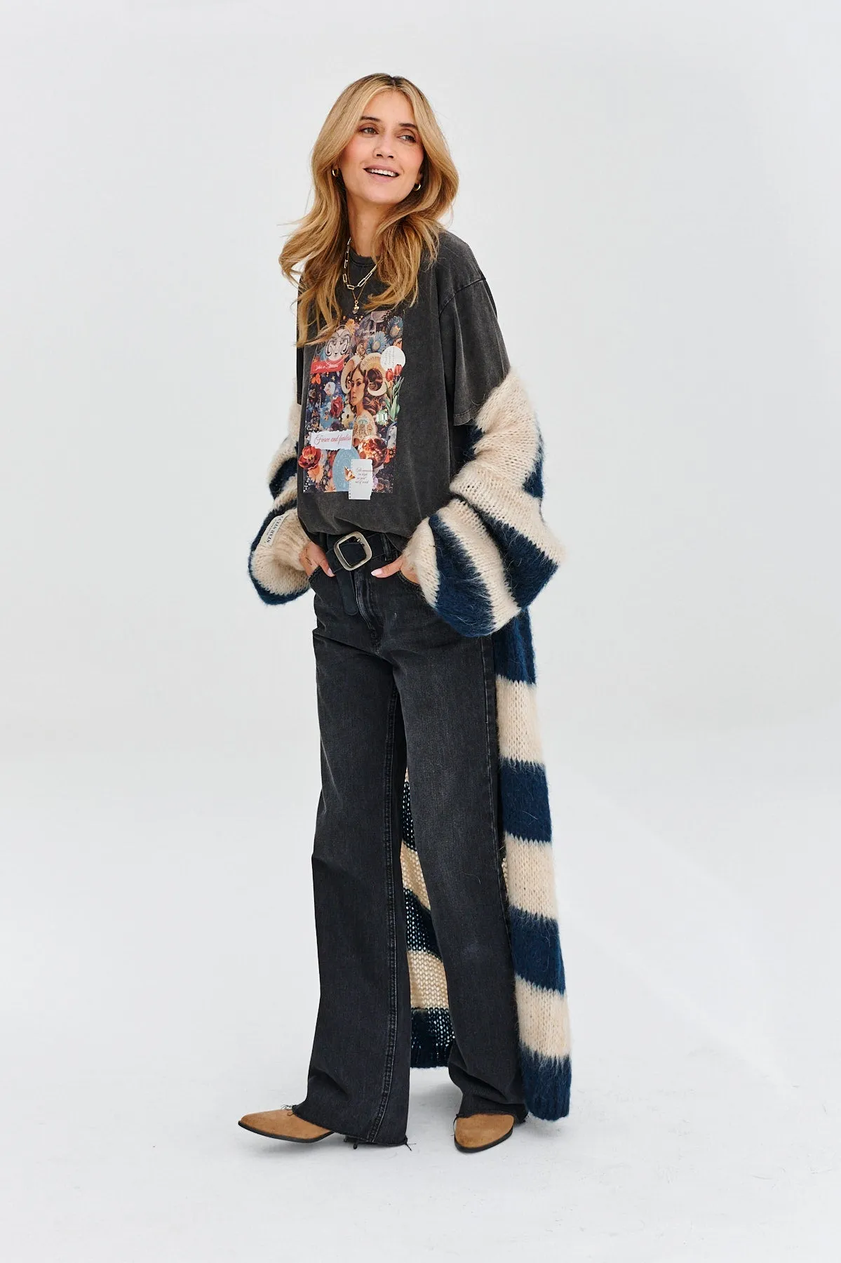 Milky Way long cardigan