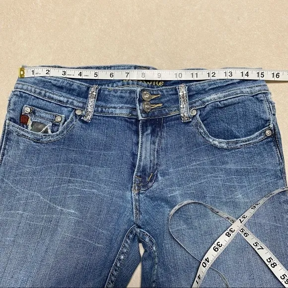 Miss Me Embellished Boot Cut Jeans Size 29
