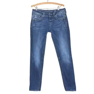 MISS ME Embellished Skinny Jeans - Size 30