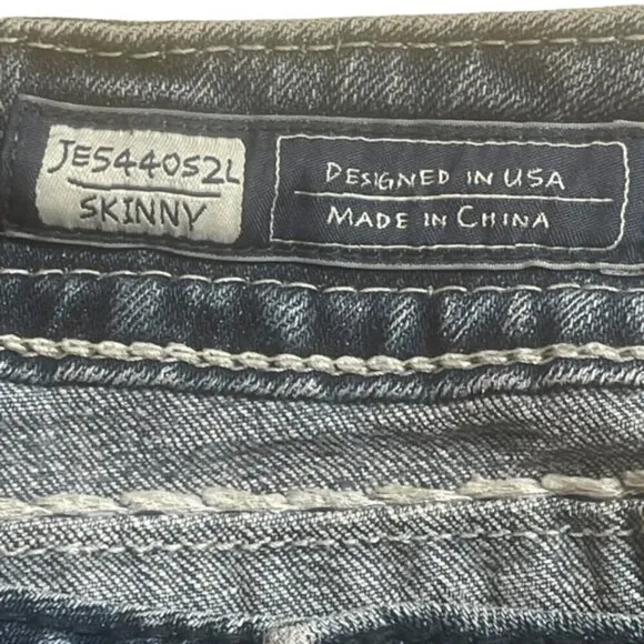 MISS ME Embellished Skinny Jeans - Size 30