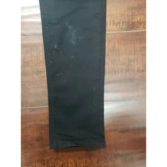 MISS ME WOMENS BLACK DENIM JEANS CLASSIC EMBELLISHED DESIGN SIZE 27 INSEAM 33