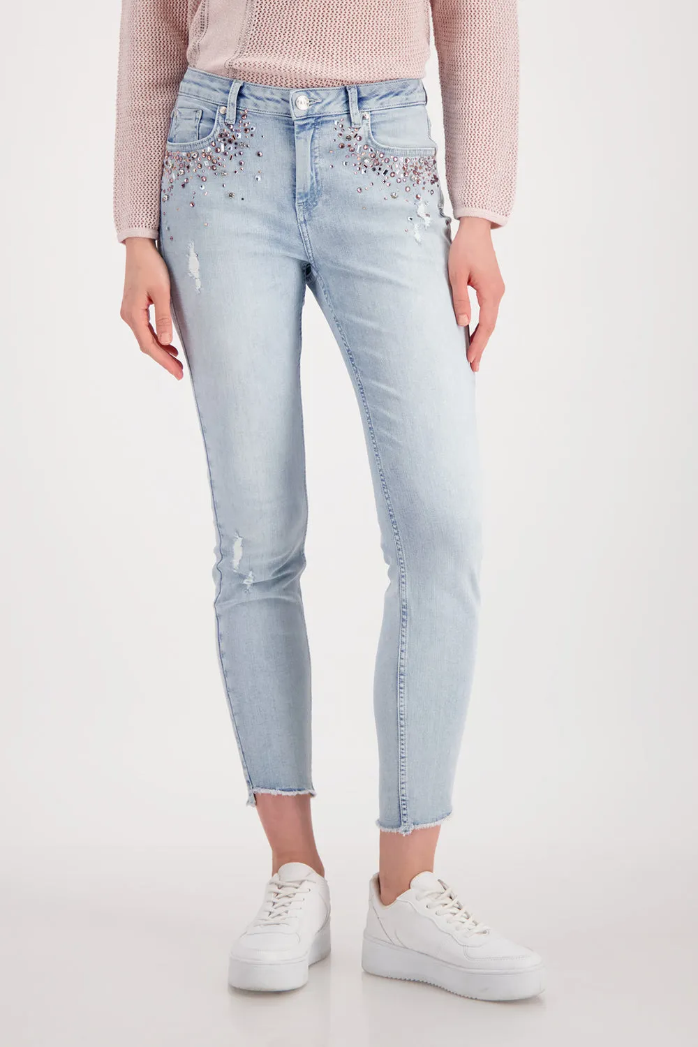 Monari Embellished Jeans M407756