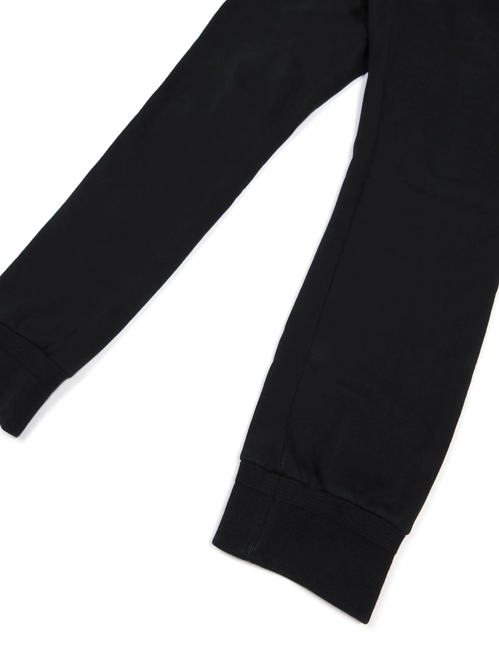Moncler Black Cuffed Trousers Size XL