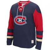 Montreal Canadiens CCM Long Sleeve Crewneck Pullover