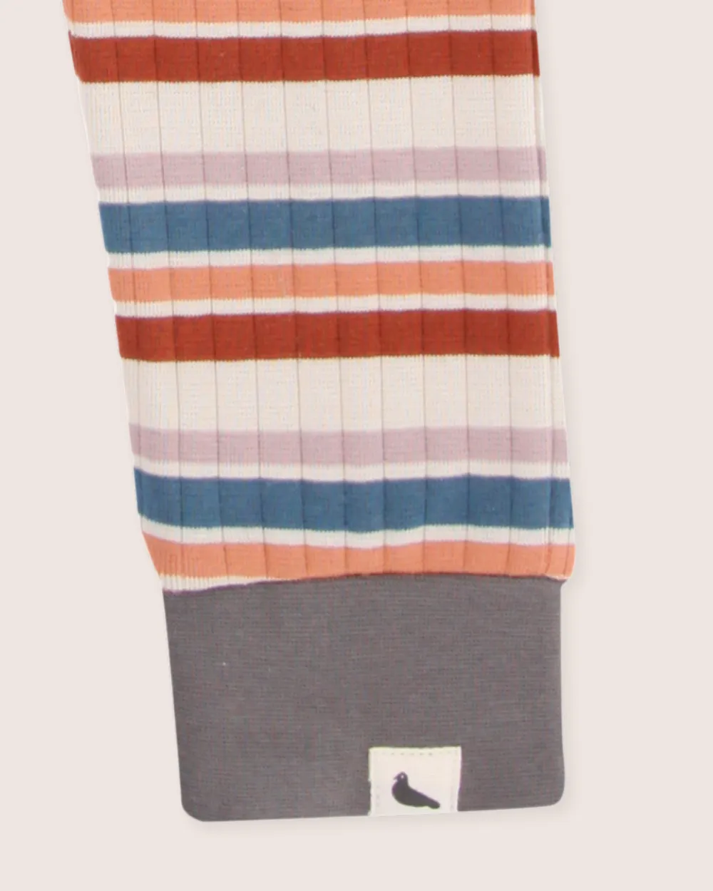 Multicolour Retro Stripe Print Leggings