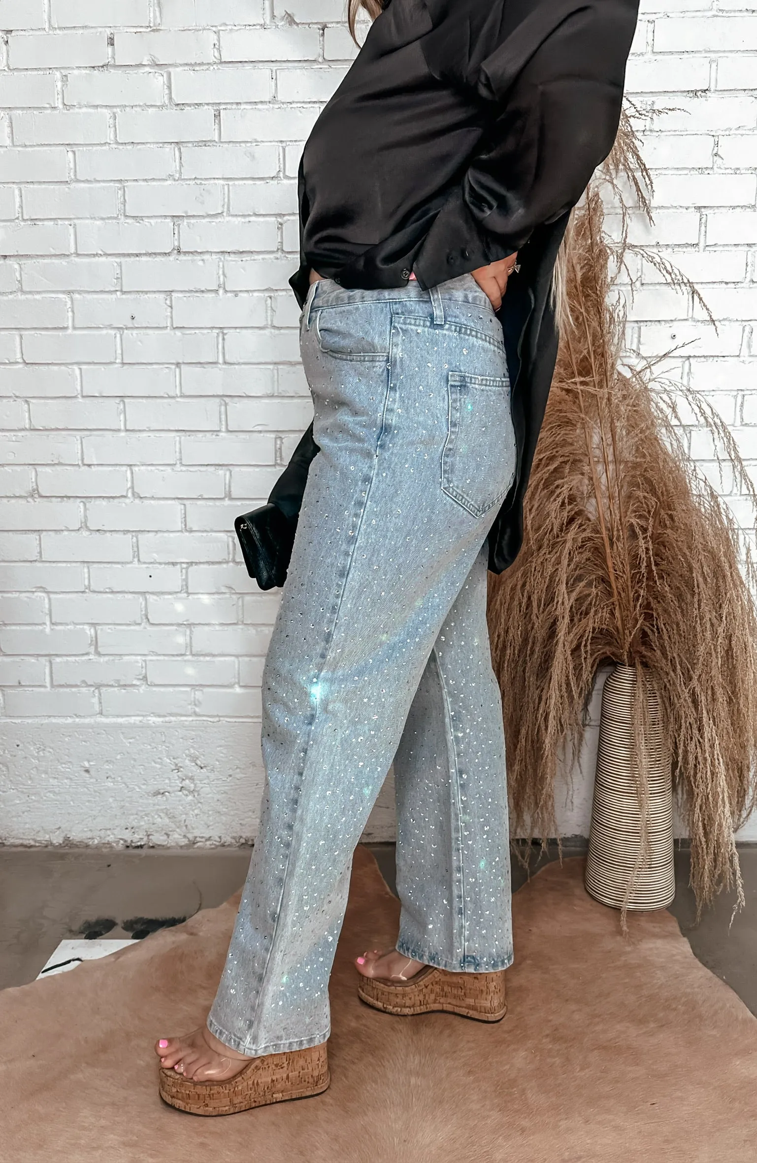 {Mumu} Icon Jeans - Embellished Indigo