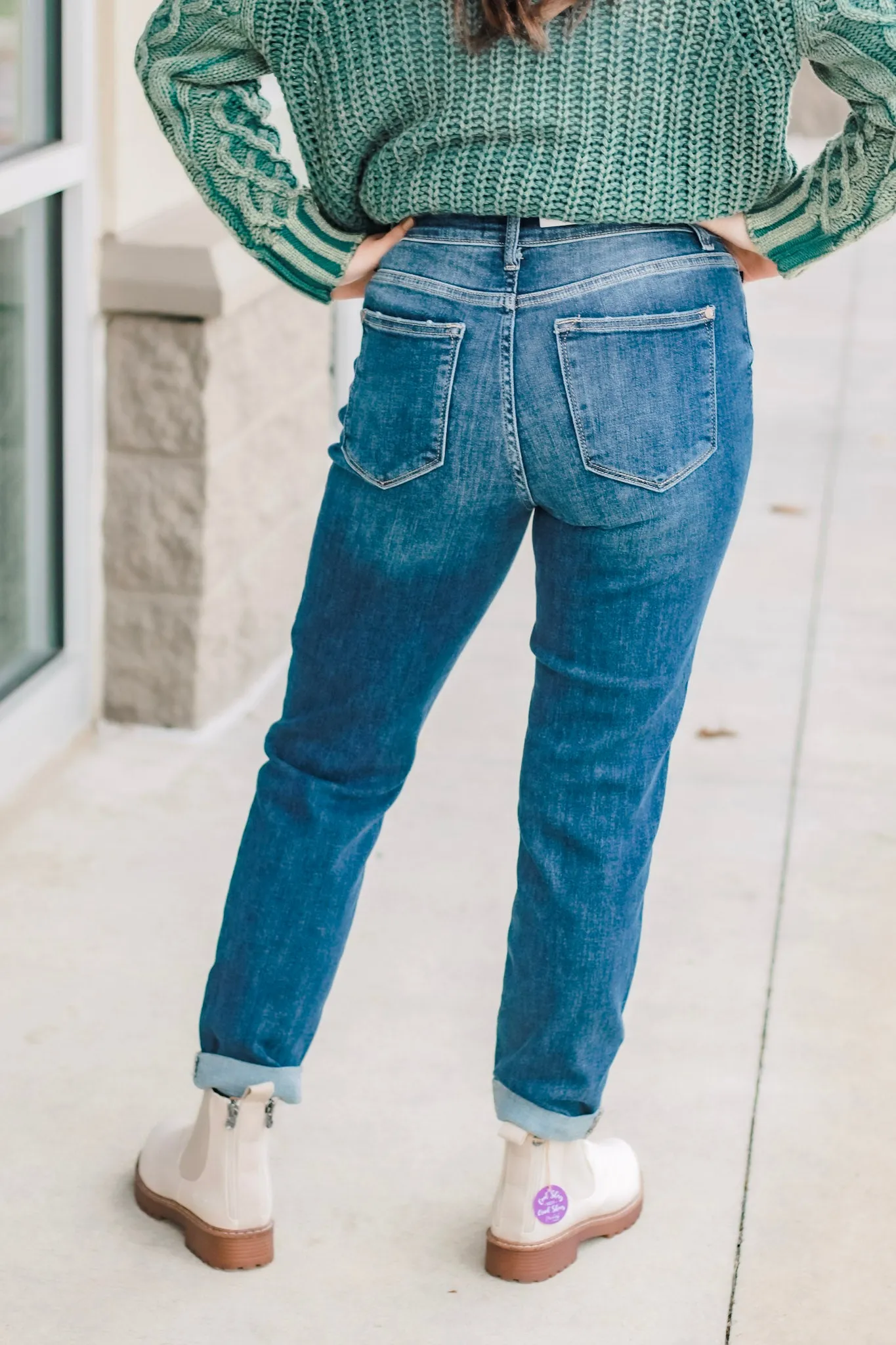 Never Thought I'd See the Day Judy Blue Boyfriend Jeans