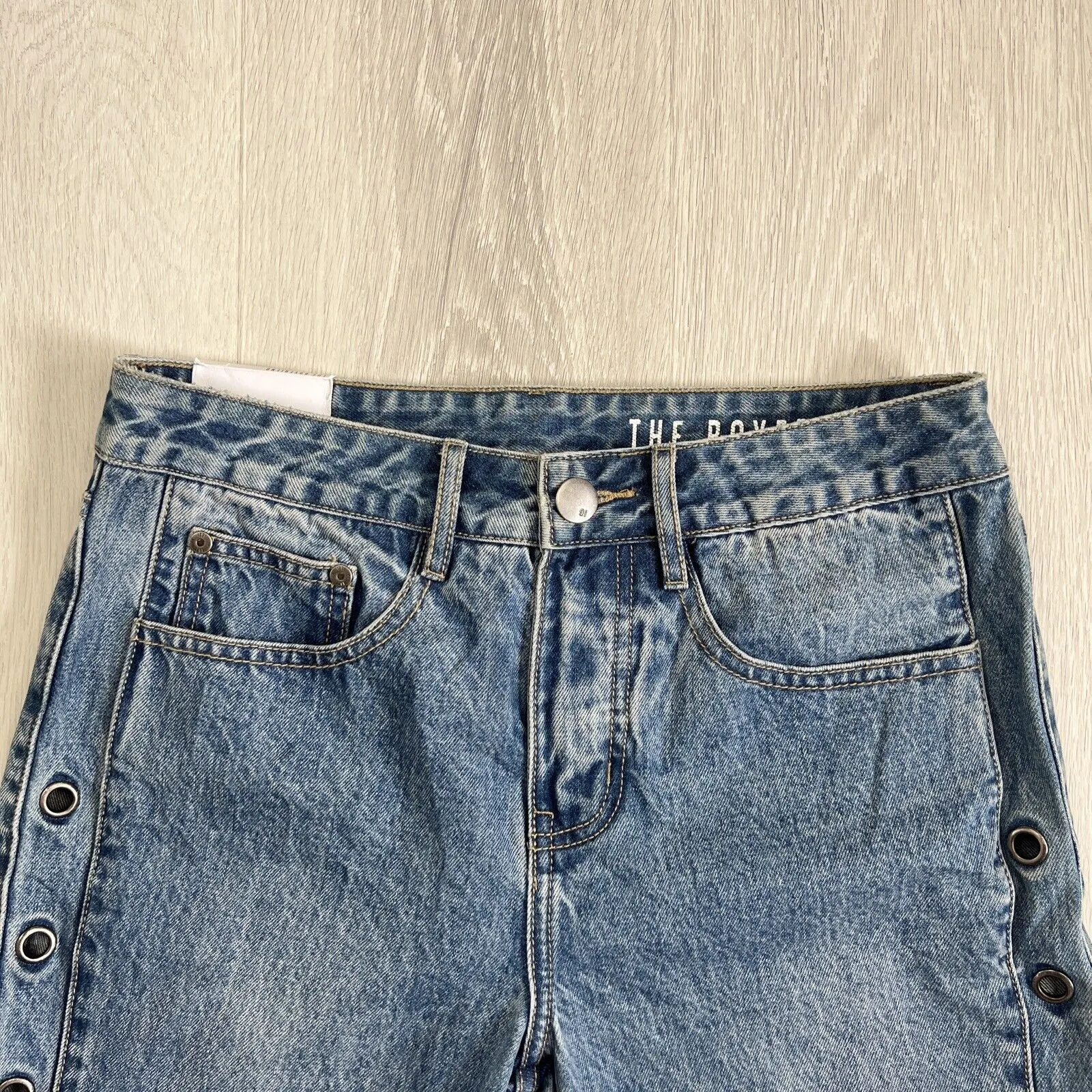 NINETEEN 91 Womens The Boyfriend Denim Jeans Size 8 (New)