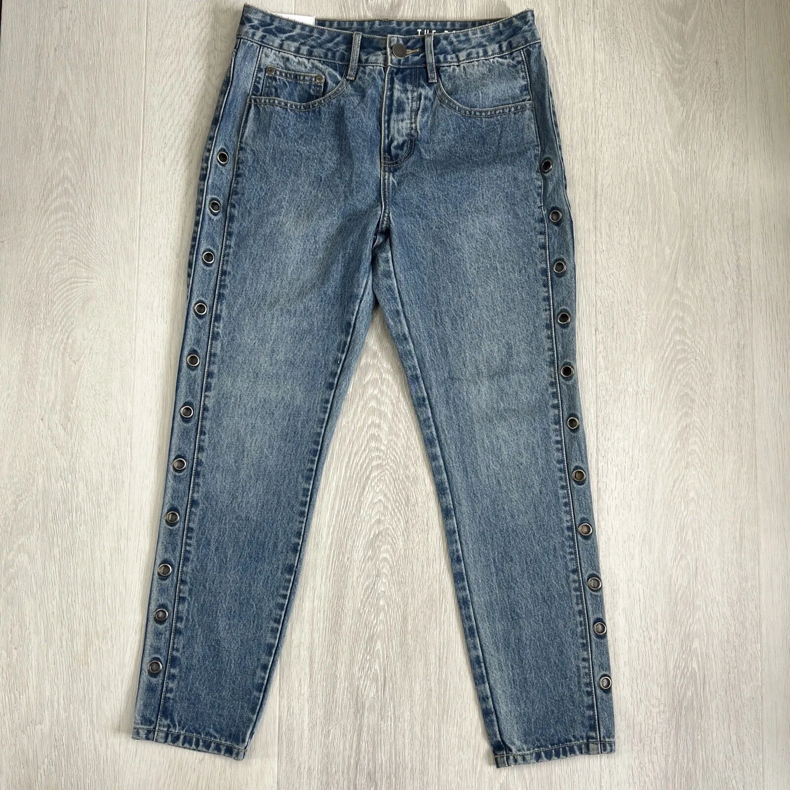 NINETEEN 91 Womens The Boyfriend Denim Jeans Size 8 (New)