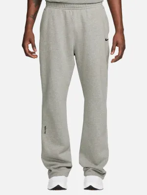 Nocta x Nike Open-Hem Fleece Trousers - Grey