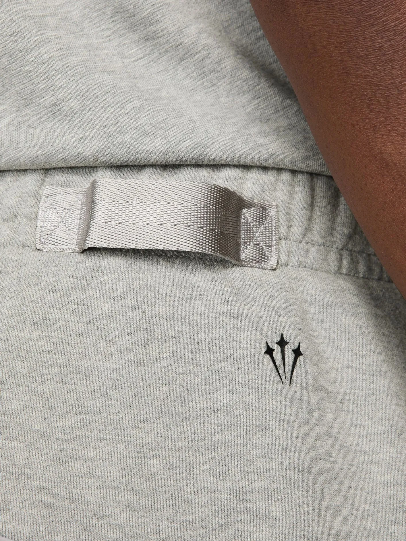 Nocta x Nike Open-Hem Fleece Trousers - Grey