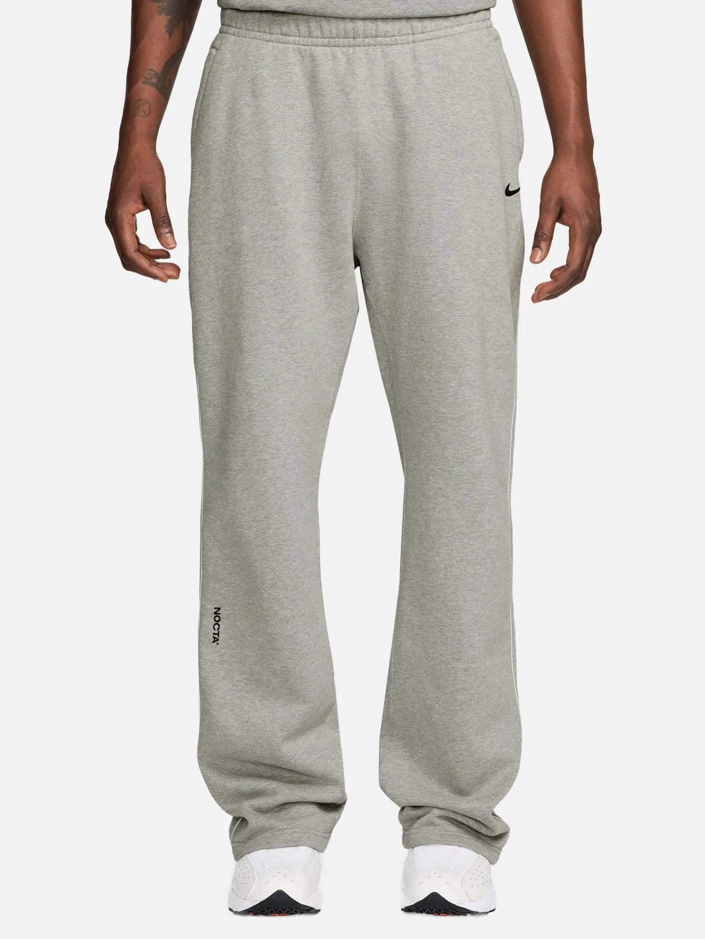 Nocta x Nike Open-Hem Fleece Trousers - Grey