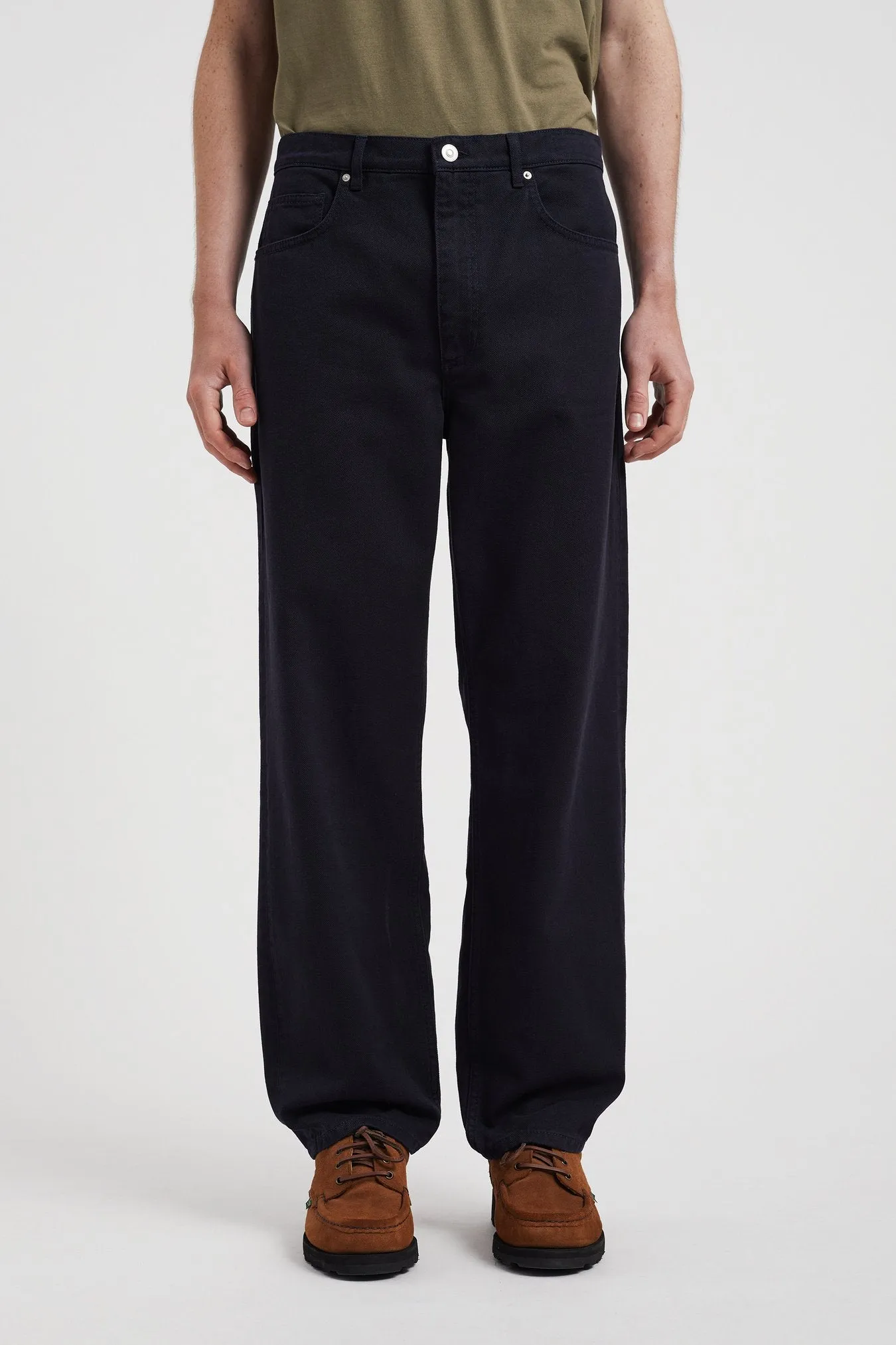 Norse Projects Mogens Relaxed 5 Pocket Heavy Twill Dark Navy