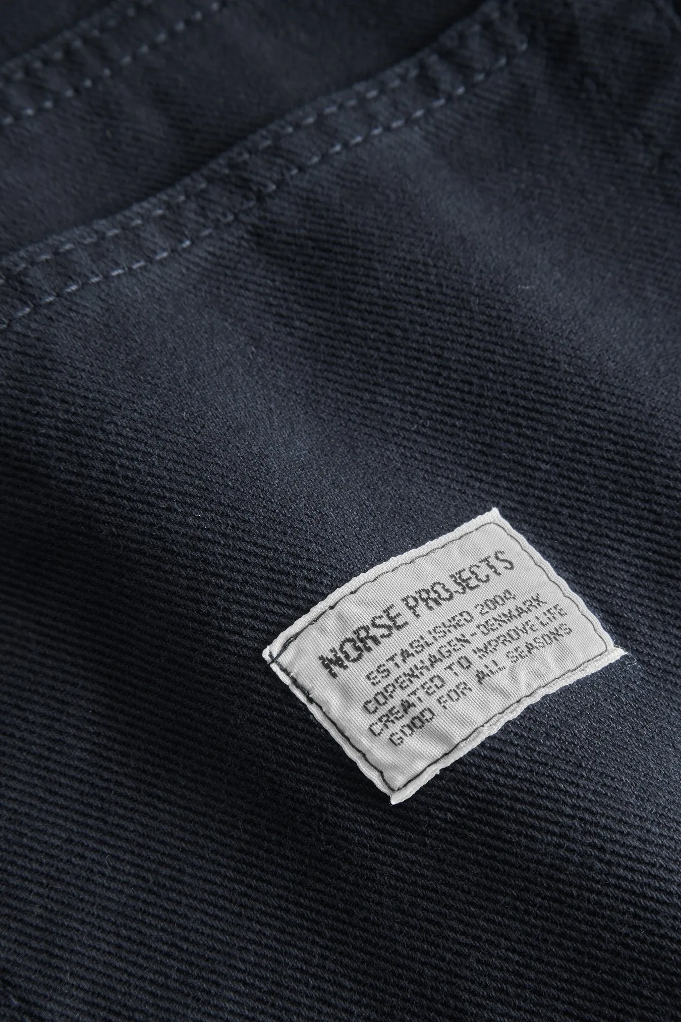 Norse Projects Mogens Relaxed 5 Pocket Heavy Twill Dark Navy