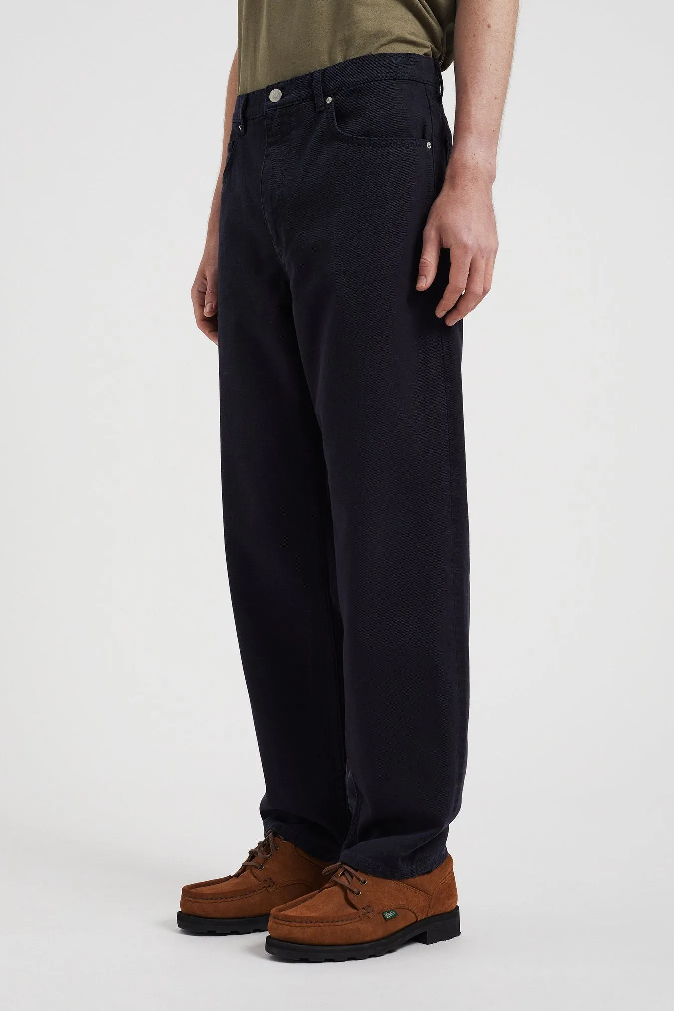 Norse Projects Mogens Relaxed 5 Pocket Heavy Twill Dark Navy