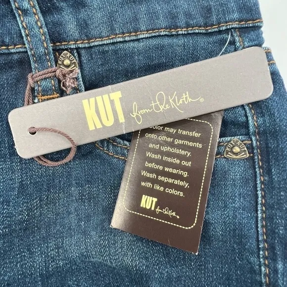 NWT Kut From The Kloth Katy Boyfriend Jeans Size 0 Junior’s