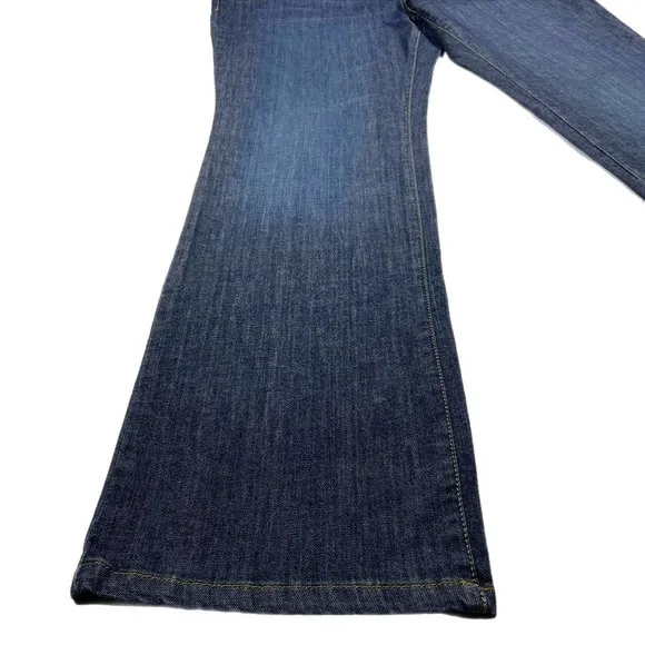 NWT Michael Kors Jeans Size 14 Studded 40 x 33 Medium Wash Embellished Mid‎ Rise