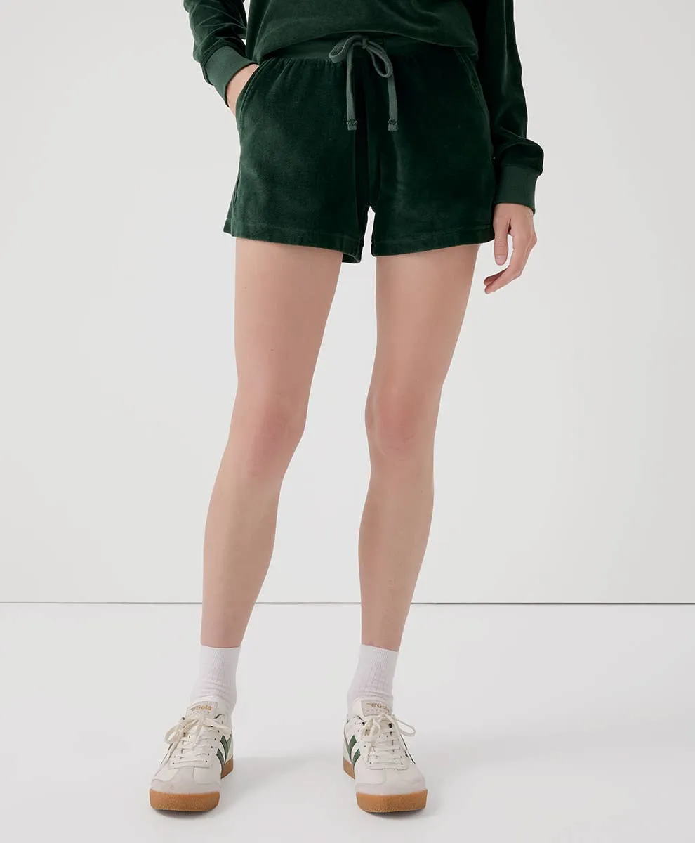 Organic Cotton Velour Short