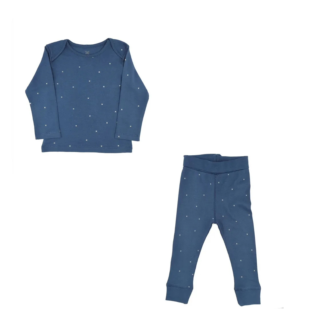 Organic Play/PJ Sets - Navy Stars