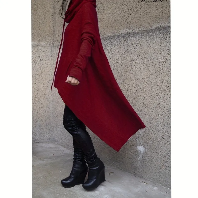Oversized Women Asymmetric Sweatshirt